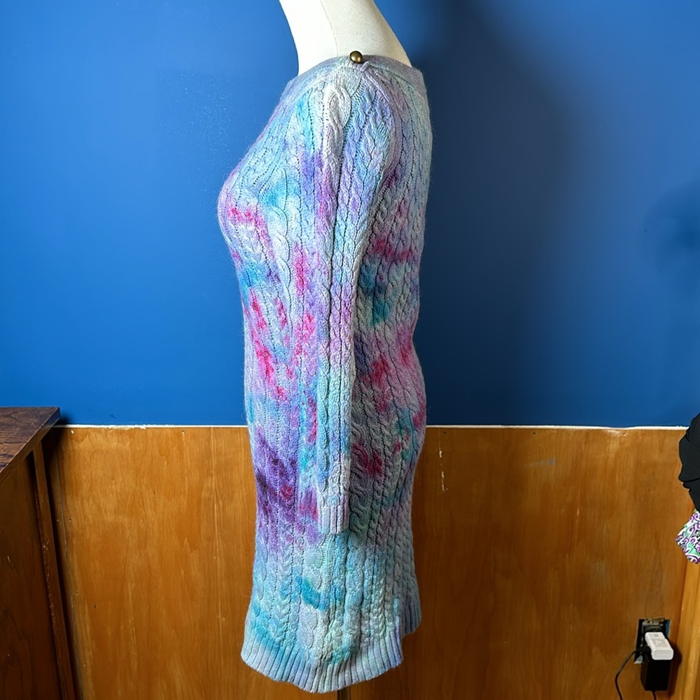 Tye dye sweater dress - Picture 3 of 8